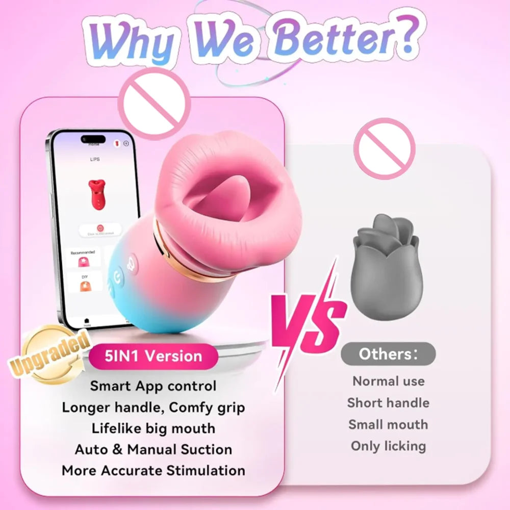 succión de vibrador " Lengua"