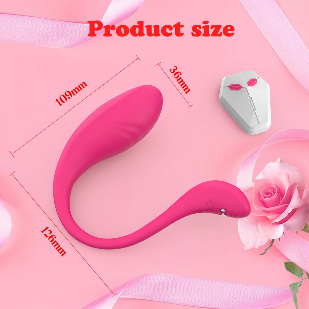 Huevo vibrador de 9 velocidades