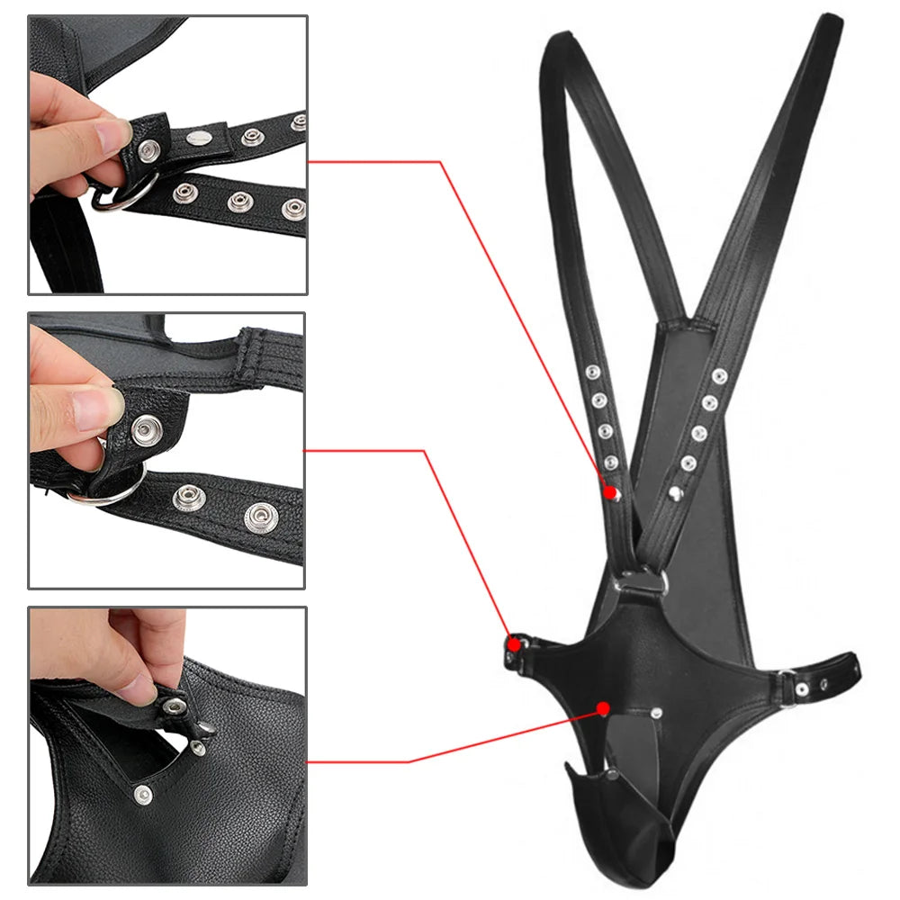 Tanga SM para hombre - Ropa interior fetish