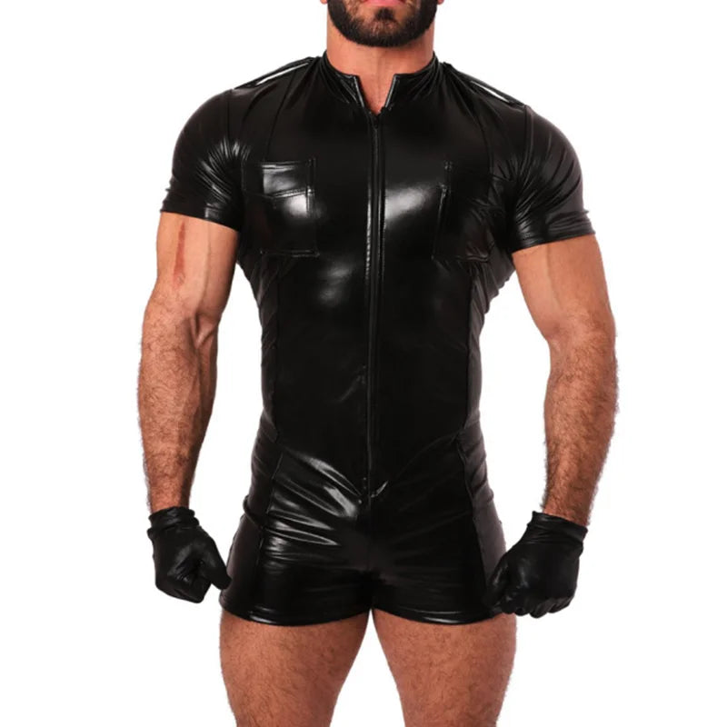 Mono de latex fetiche
