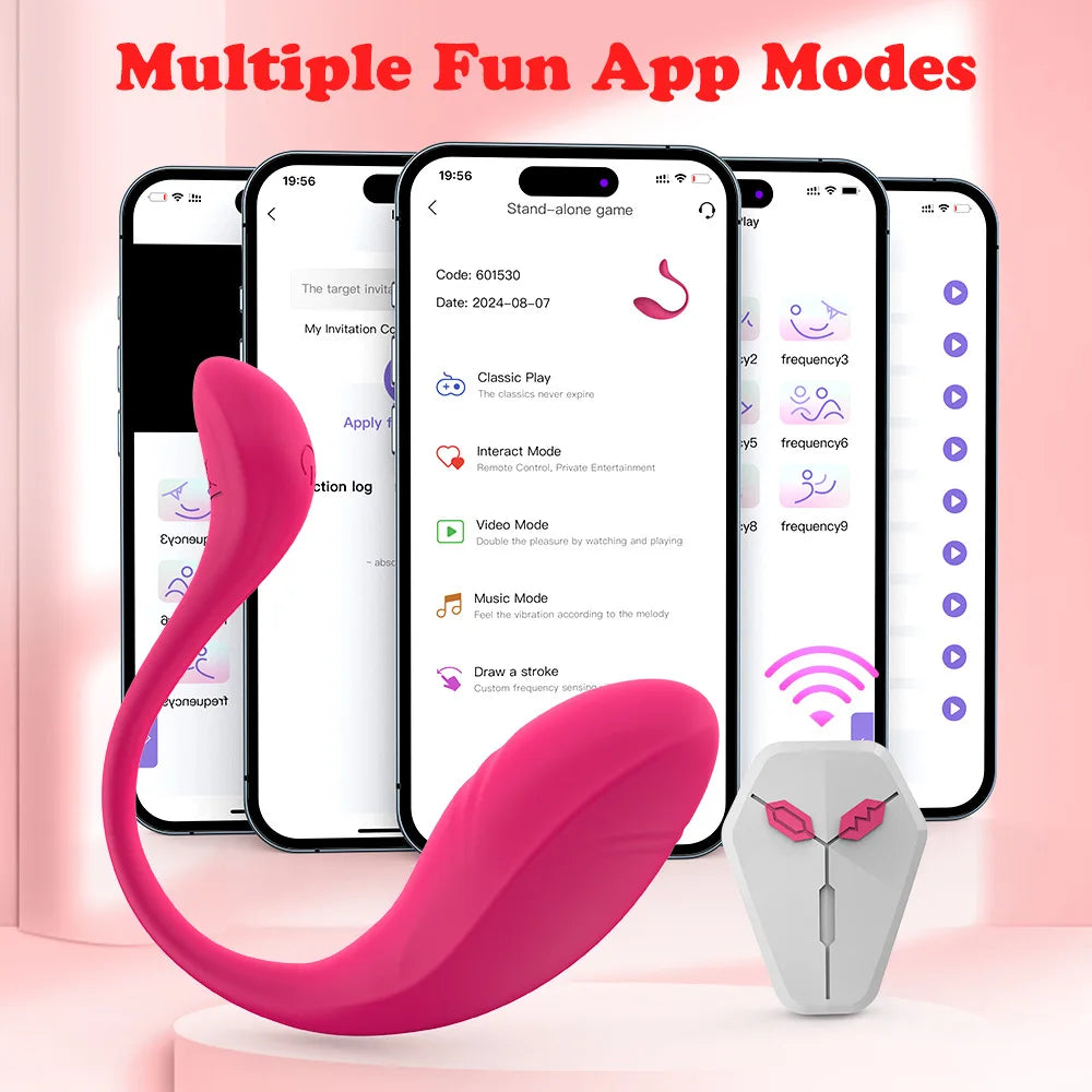 Huevo vibrador de 9 velocidades