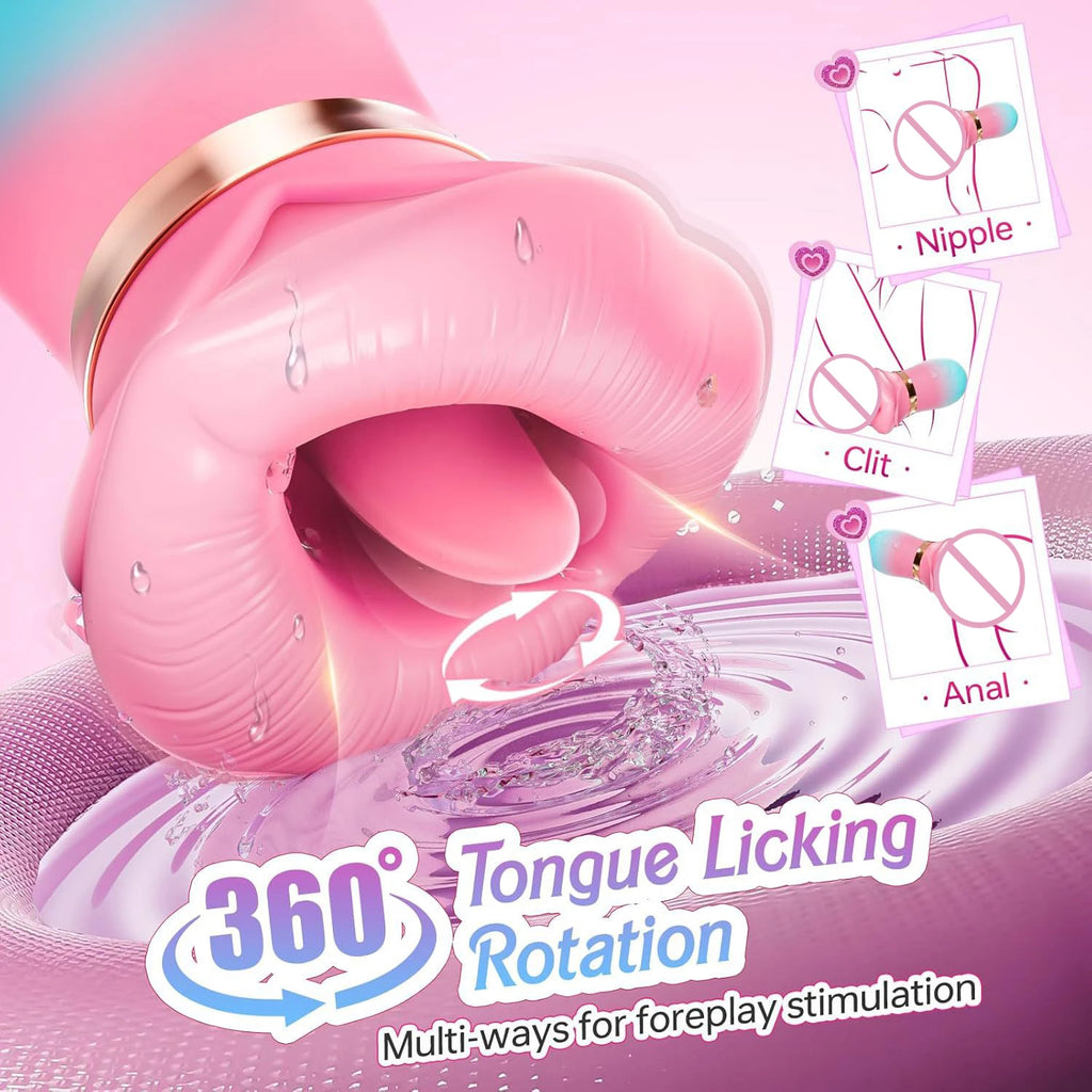 succión de vibrador " Lengua"