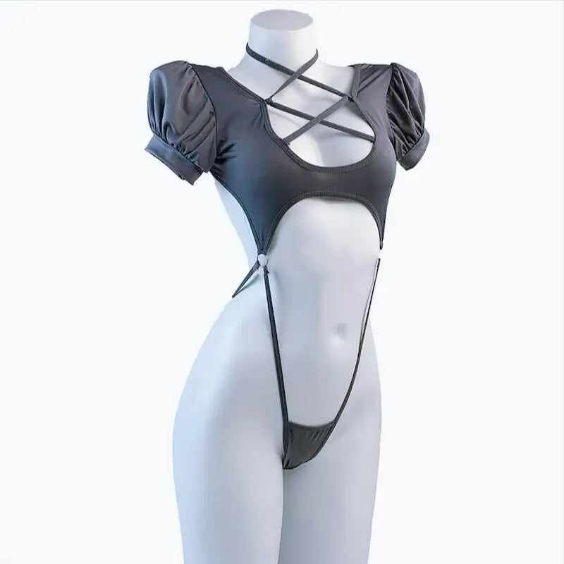 Conjunto midnight Desire - Lenceria sensual con ligas